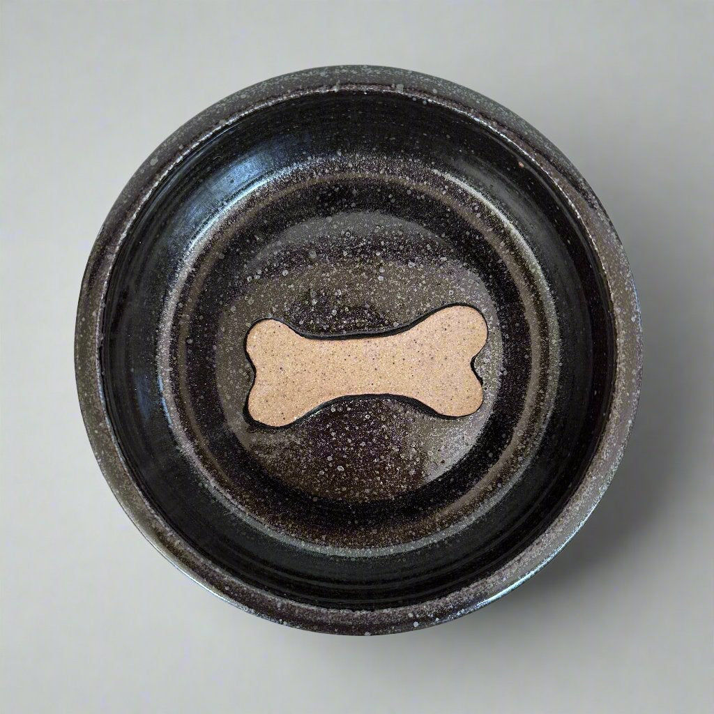 Premium Dog Bowl - Midnight Black