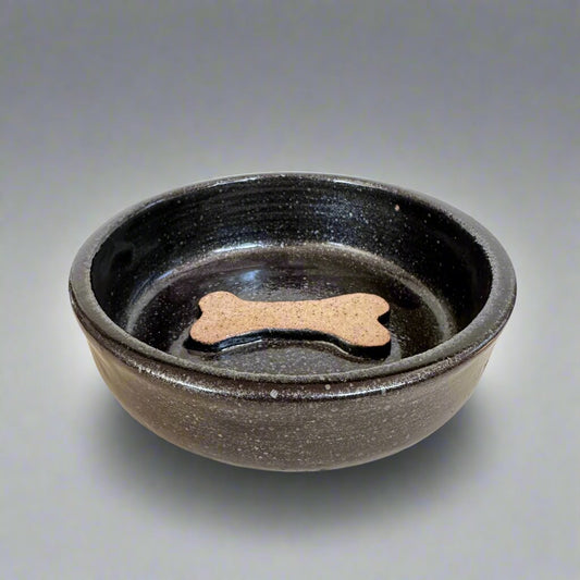 Premium Dog Bowl - Midnight Black